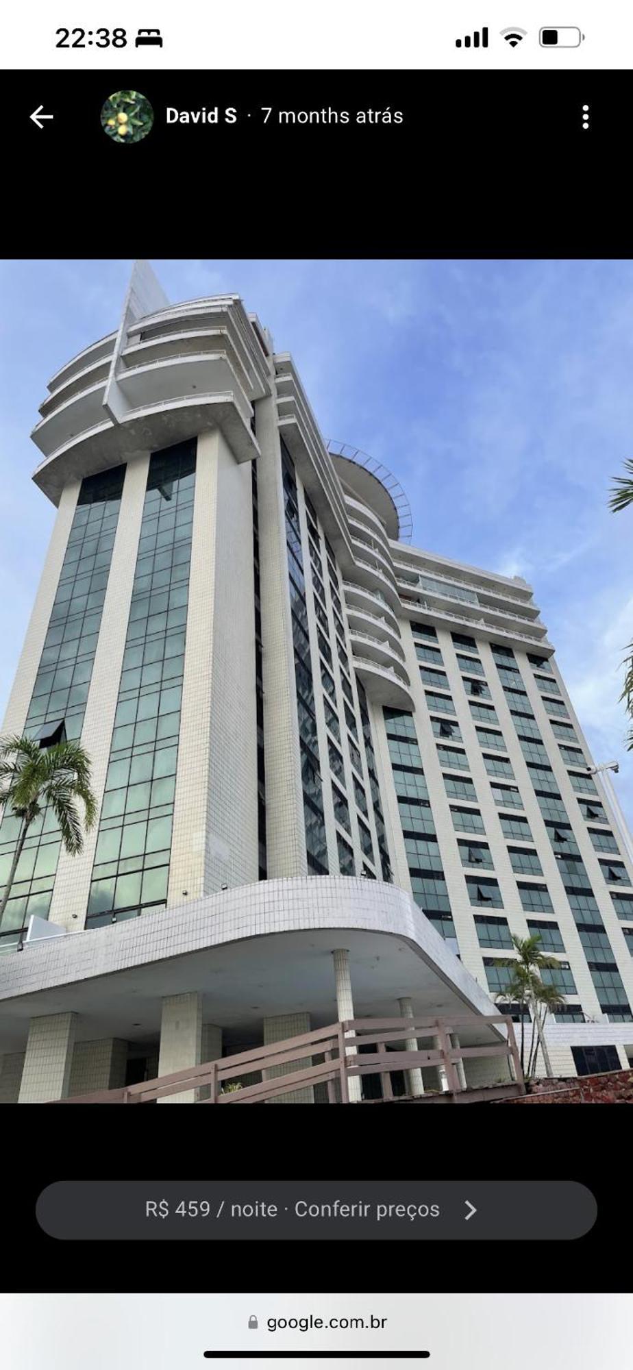 Flat No Condominio Do Edificio Tropical Executive E Residence Com Vista Para O Rio Manaos Extérieur photo